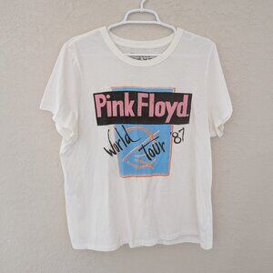 Pink Floyd Word Tour 87 Lucky Brand Vintage Style Band Graphic T Shirt Size XL